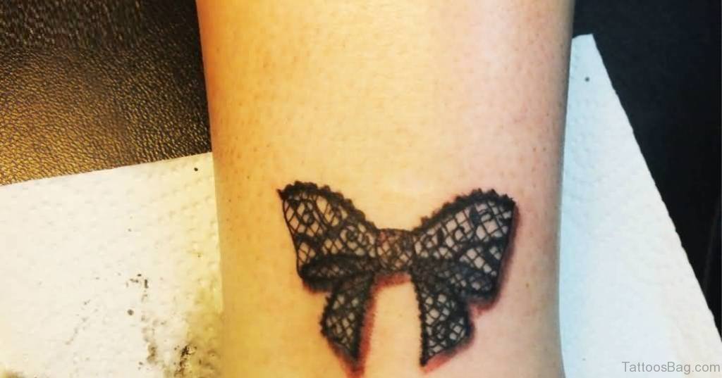 51 Glorious Bow Tattoos On Ankle - Tattoo Designs – 