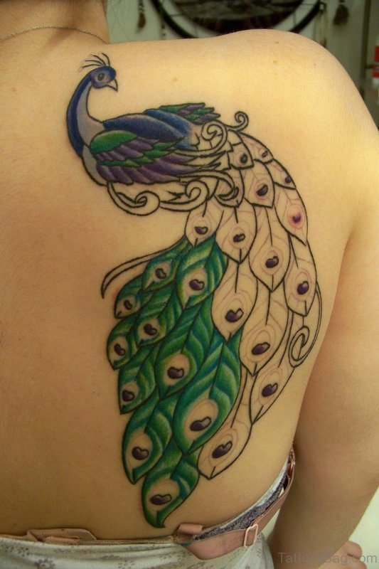 Awesome Peacock Tattoo 2.