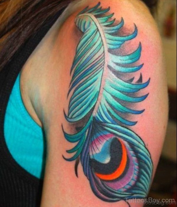 77 Classy Peacock Tattoo On Shoulder - Tattoo Designs – TattoosBag.com