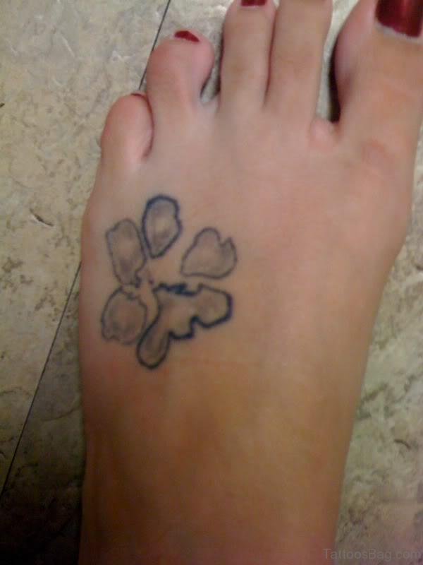 72 Dashing Paw Tattoos On Foot - Tattoo Designs – 