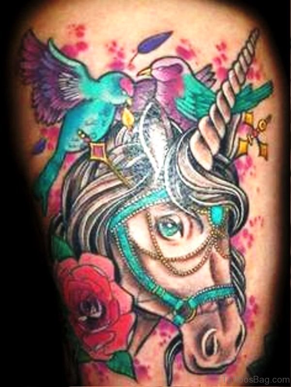 70 Most Beautiful Unicorn Tattoos - Tattoo Designs – 