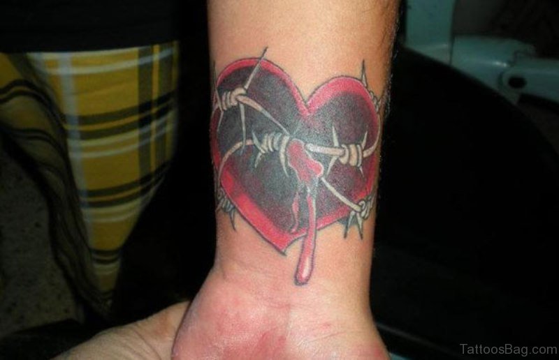 14 Lovely Broken Heart Tattoos. 