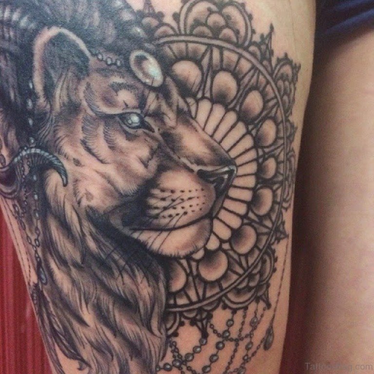 Lion Tattoo.