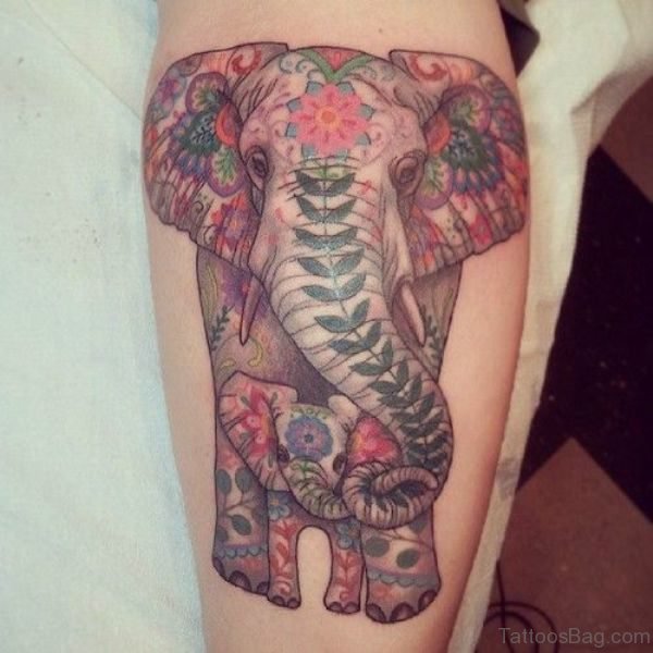 72 Mind Blowing Forearm Elephant Tattoos - Tattoo Designs – 