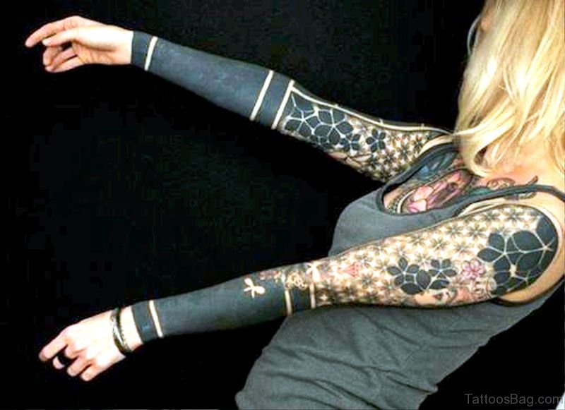 53 Superb All Black Tattoos On Arm - Tattoo Designs – 