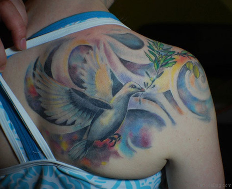 Outstanding Dove Tattoo.