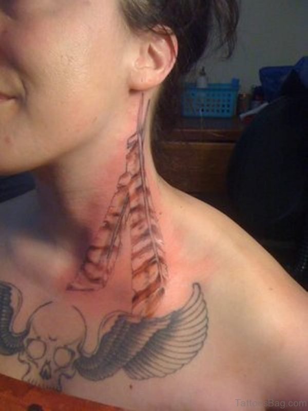 Perfect Feather Tattoo 