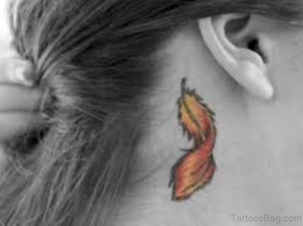 Phoenix Feather Tattoo 