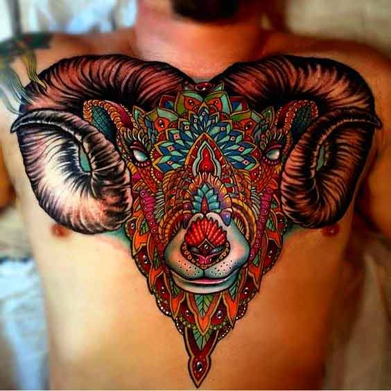 63 Attractive Aries Tattoos - Tattoo Designs – TattoosBag.com